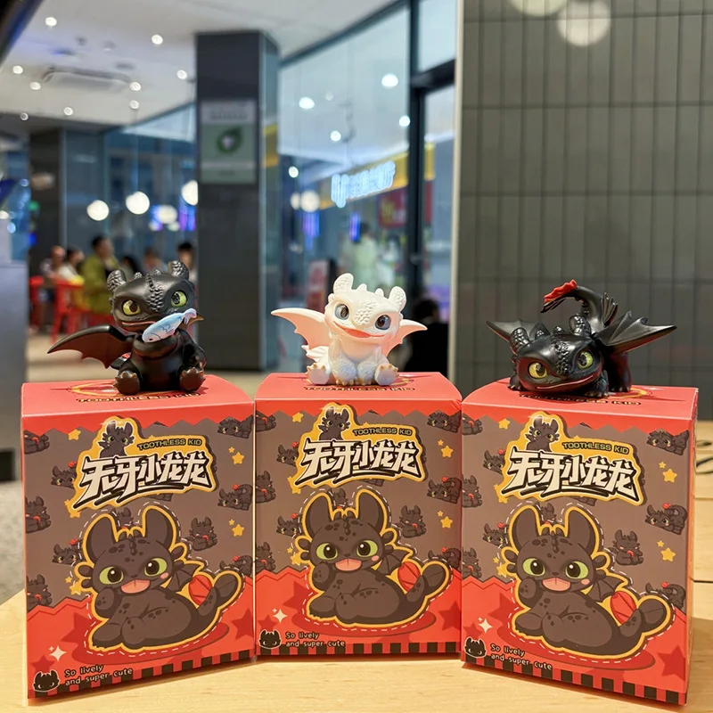 Charaktere Potdemiel & Drachenzähmen leicht gemacht Zahnlose Serie kreativer Blindboxen Desktop-Dekoration Autodekoration Geschenk Image