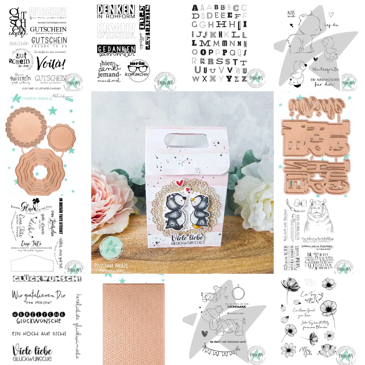 Großbuchstaben-Stempel, 2026, neue Metall-Stanzformen für DIY Scrapbooking, Basteln, Maker, Fotoalbum-Vorlage, handgefertigte Dekoration Image