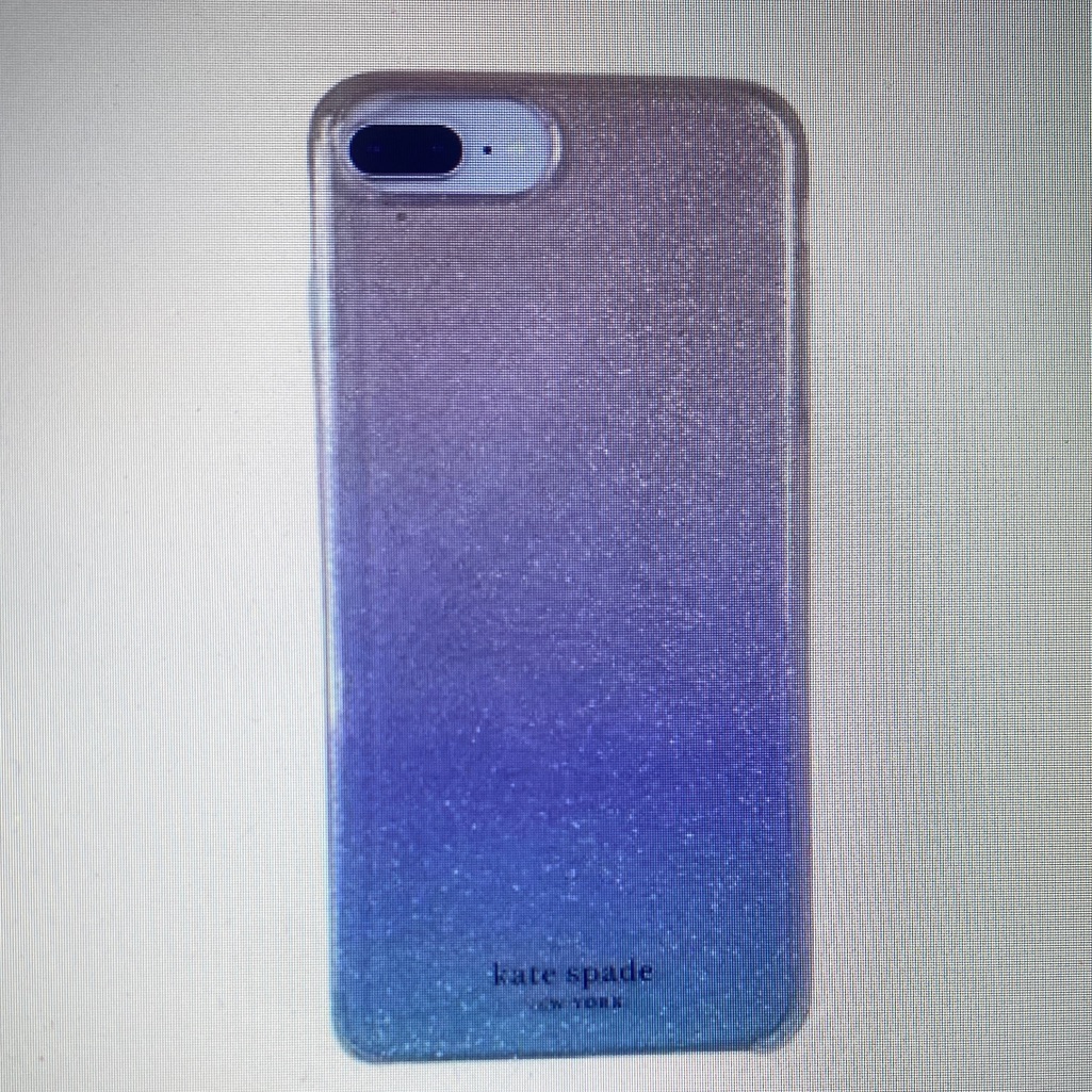 Kate Spade Cell Phones & Accessories | Kate Spade Blue Glitter Phone Case | Color: Purple | Size: Os