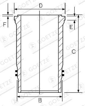 GOETZE ENGINE 1448046000 139mm Image