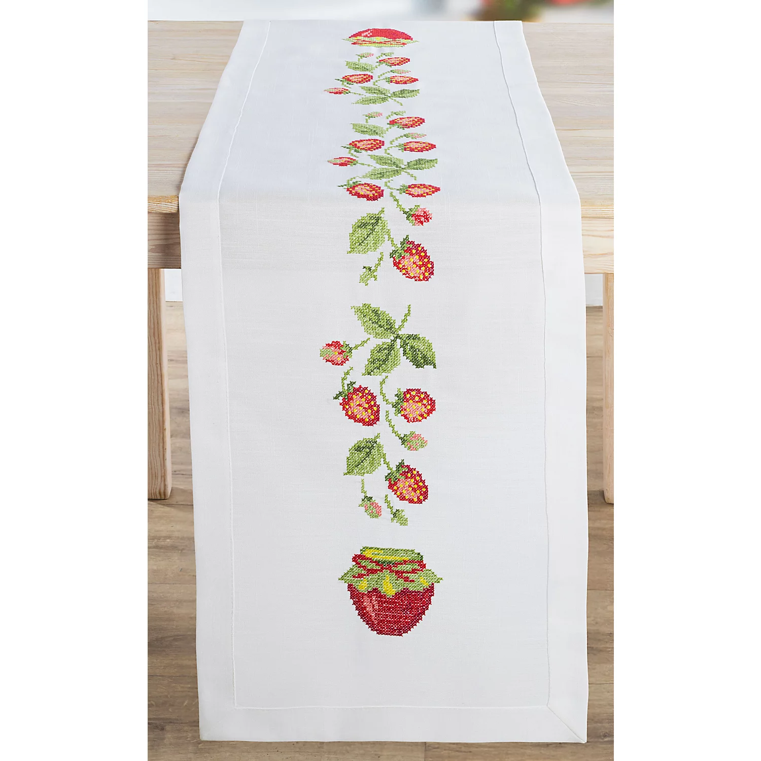 Stickläufer Erdbeeren