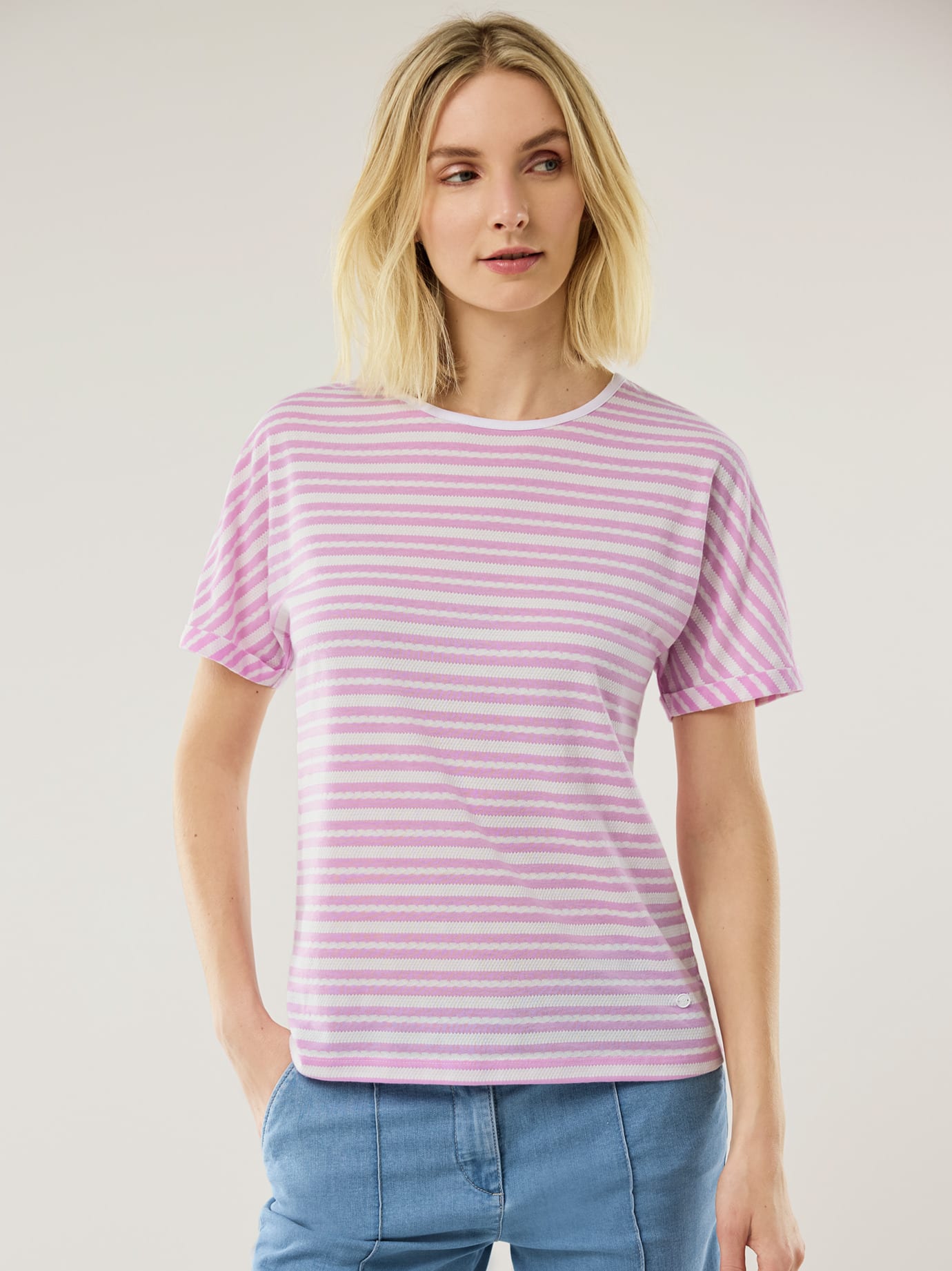 Kimonoshirt Ringelstruktur Image