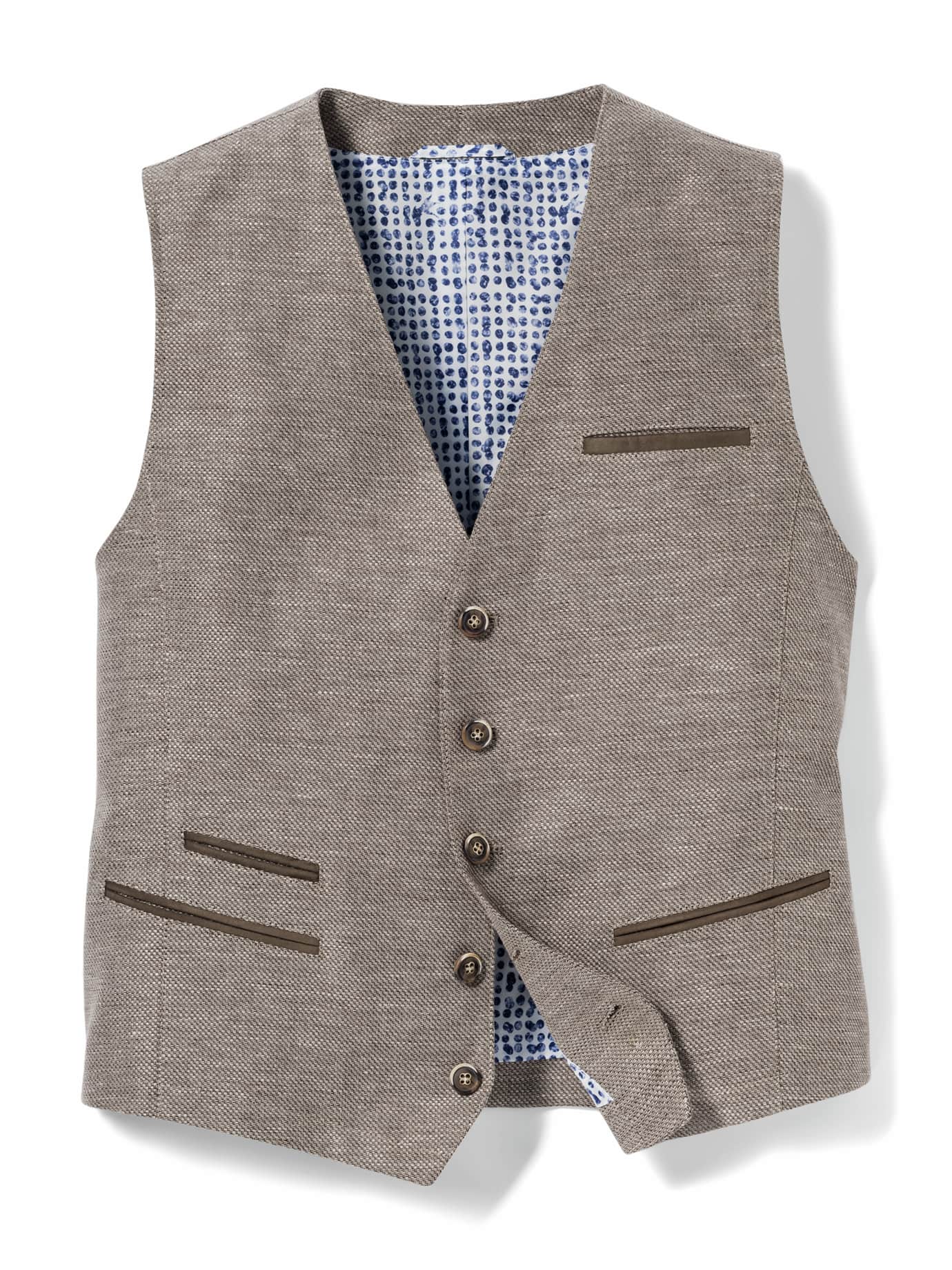 Reiseleinen-Weste Image