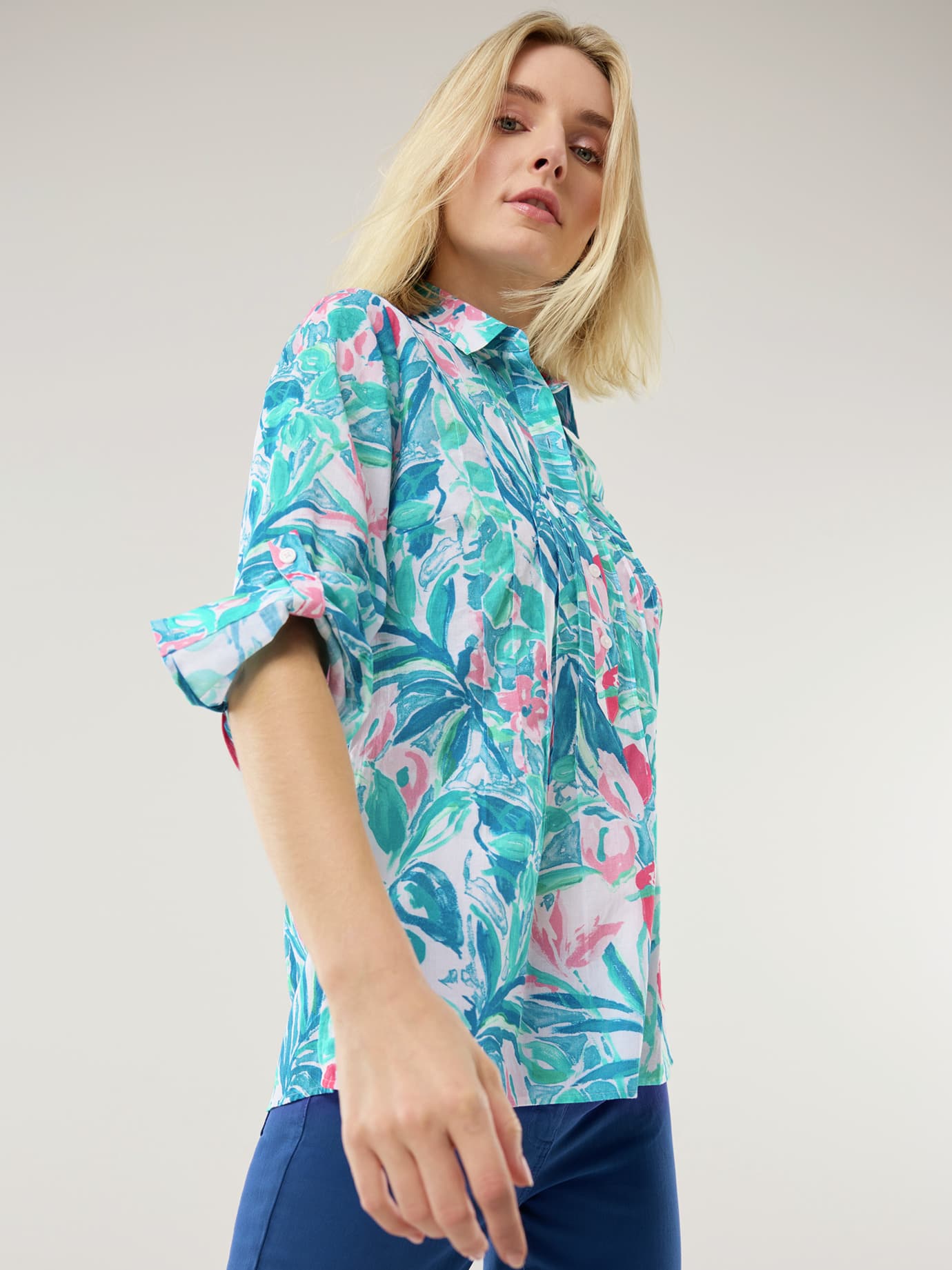 Baumwoll Tunika Flora Image