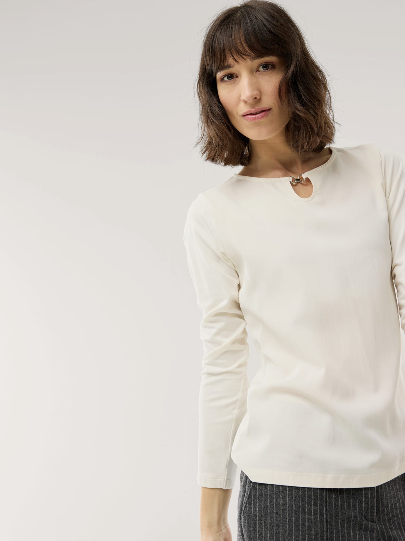 Viskoseshirt Materialmix Image