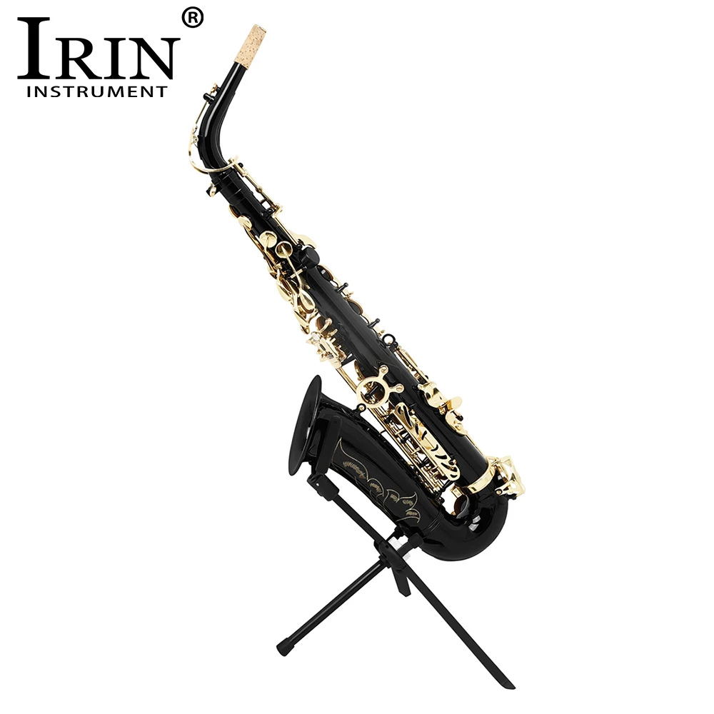 IRIN Altsaxophonständer Aluminiumlegierung Unterstützung Klappständer Professionelle Holzblasinstrument Teile Zubehör Altsaxophonständer Image