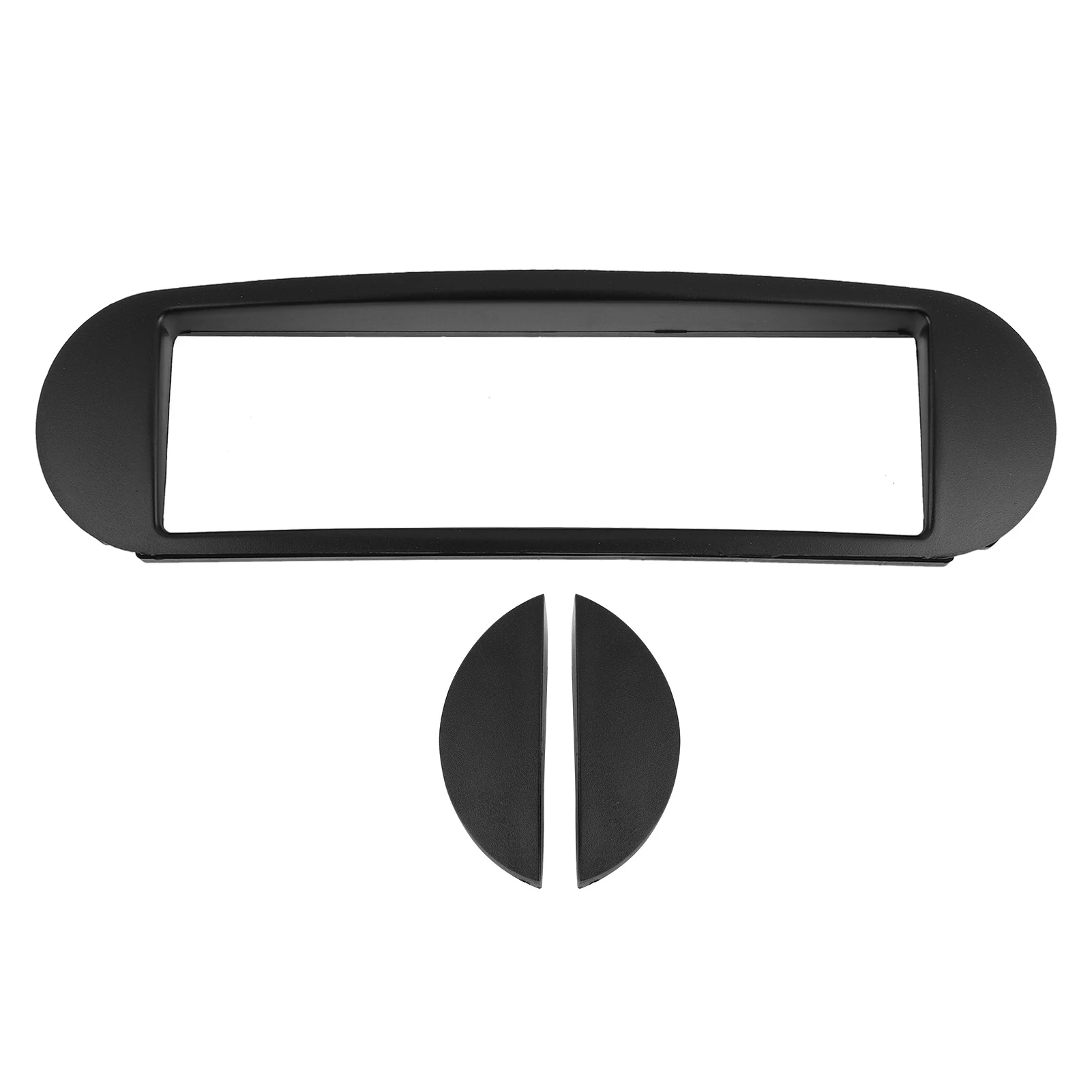 1Din Center Control Audio Fascia CD MP3 DVD Panel Stereo Player Rahmen Auto Innenverkleidung Schwarz für Volkswagen Beetle 1997-2010