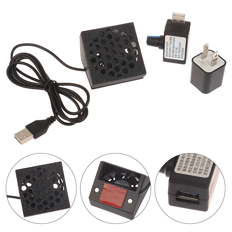 1 Set Glas beschlagendes Defogger-Gebläse-Kühlventilator für Xiaomi Mijia Intelligent Fish Tank Image