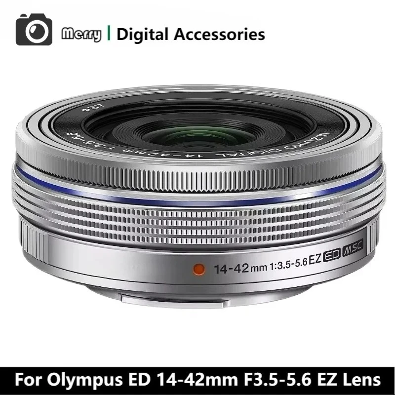 Echtes 14-42 Zoomobjektiv 14-42mm F3.5-5.6 EZ für Olympus EM10 EM5 EP5 EP3 EPL5 EPM2 für Panasonic GF5 GX1 GX7 G10 GH1 Kamera Image