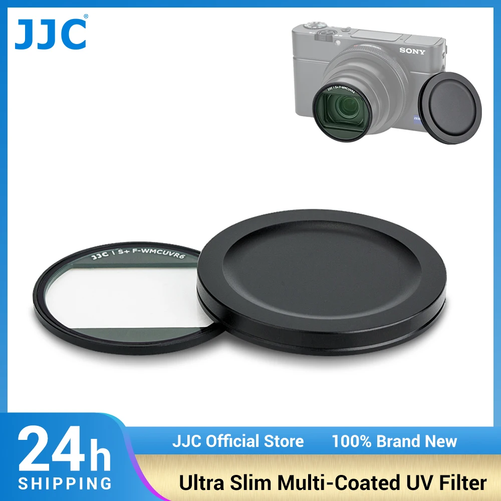 JJC L39 Ultradünner mehrfach beschichteter UV-Filter für Sony ZV-1II RX100V RX100VI RX100VII ZV-1 Canon G5X Mark II G7X Mark II III Image
