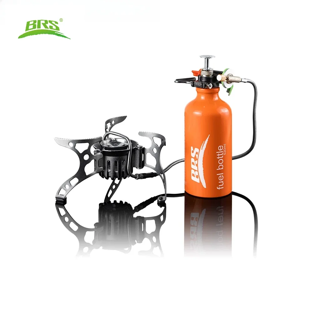 BRS-8/8A 4500W Öl- und Gas-Doppelzweckofen, tragbarer geteilter Ölofen für den Außenbereich, Wander- und Campingkocher in großer Höhe Image