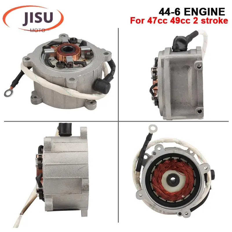 Mini ATV Quads Elektro-Sccoters Motorrad Anlasser 2 Zweitakt Mini Moto Mini Bike Pocket Bike 44-6 Motor Image