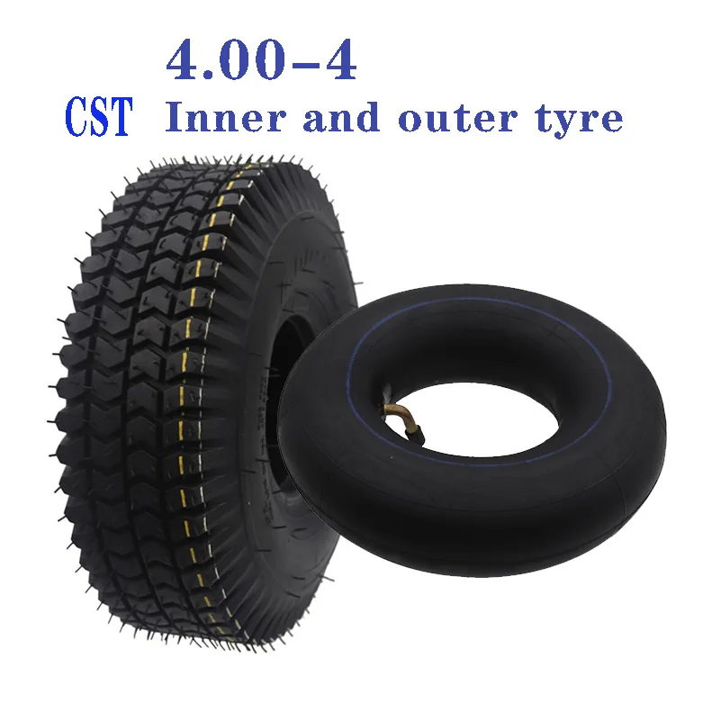 11 Zoll Elektro fahrzeug 3. 00-4 cst ältere Allrad Dreirad Elektro roller Reifen Behinderung Auto Außen-und Schlauch Image