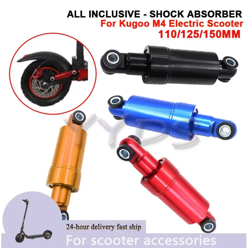 110mm 125mm 150mm Aluminiumlegierung Hinterradaufhängung Stoßdämpfer für Kugoo M4 Elektroroller Fahrrad Pocket E-Bike Teile Image