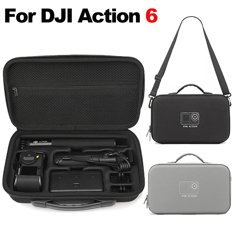Für DJI Osmo Action 6, Handtasche, Anti-Druck-Aufbewahrungsbox, Umhängetasche, Hartschale, Koffer, Kamerazubehör Image