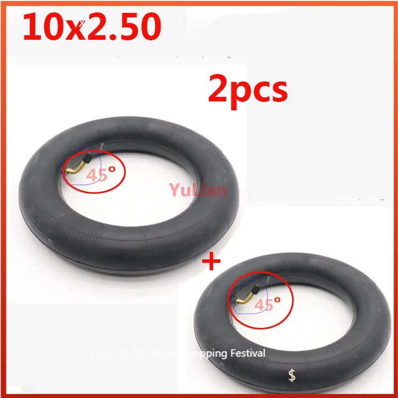 10x2,50 Schlauch für Elektro roller, 10 Zoll Schlauch 10x2,125 10x2,50 10x3,0 255x80 80 80/65-6 Reifen wechsel Image