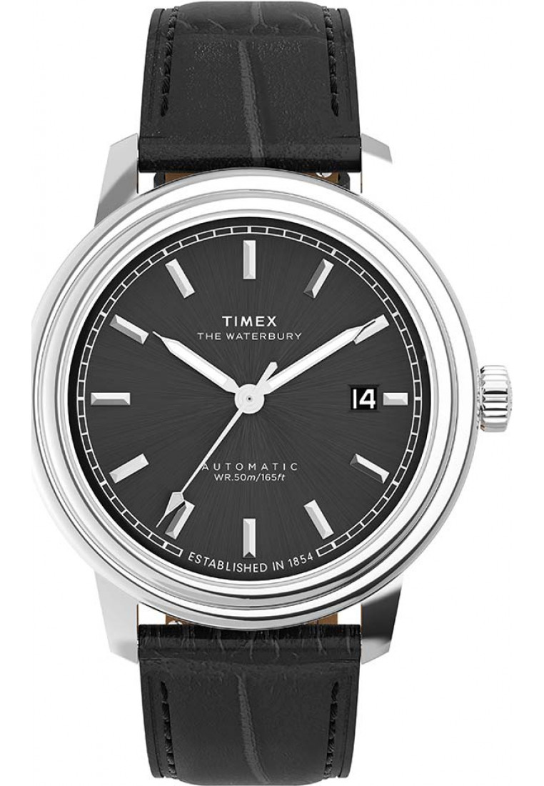 Timex TW2Y23000 Mens Waterbury Metropolitan Watch - Silver - One Size | Timex Sale | Discount Designer Brands