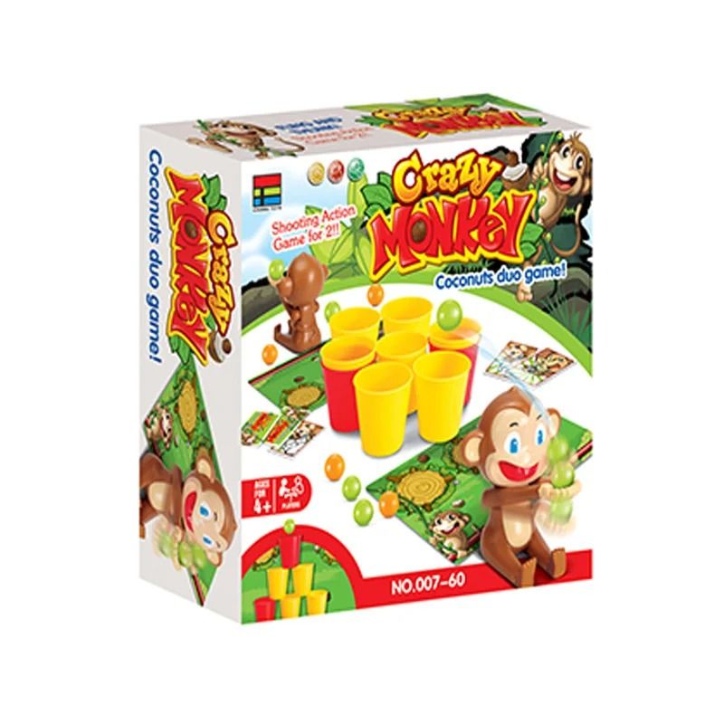 Crazy Monkey Game Two Player Interactive Shooting Tabletop Party Game Crazy Monkey Game Two Player Interactive Shooting Tabletop Party Game