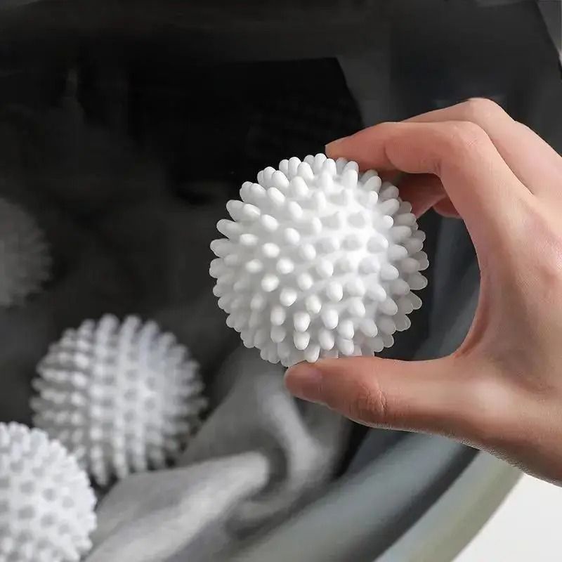 Reusable Laundry Dryer Balls 4 Or 6 Pack Anti Tangle Washing Machine Cleaning Balls 4pcs