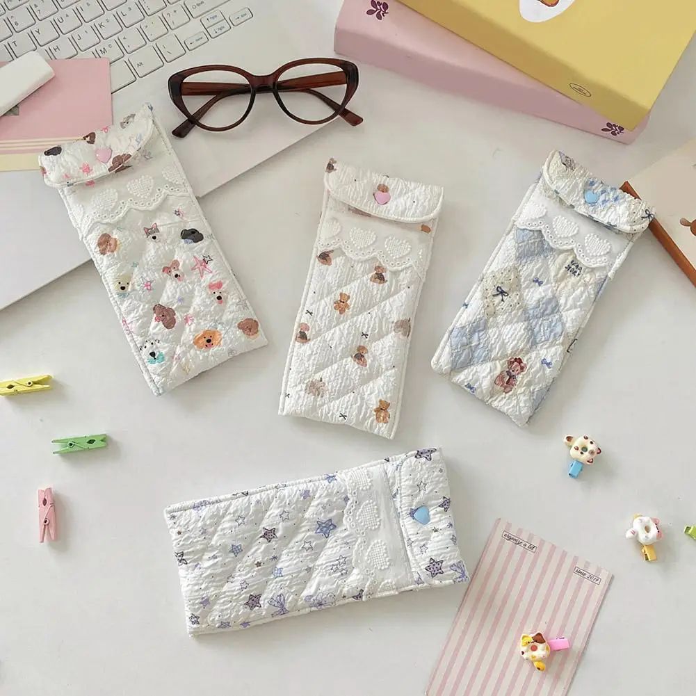 Cute Cartoon Soft Glasses Case b