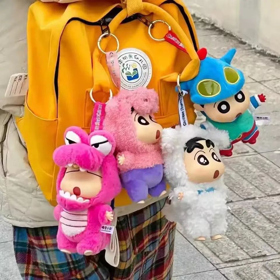 Crayon Shin chan Blind Box Party Outfit Figure Anime Mystery Box Collectible Toy 2