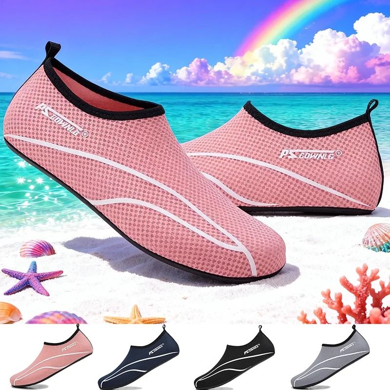 Unisex Beach Water Shoes Quick Dry Barefoot Swim And Yoga Footwear pink 2 us 11