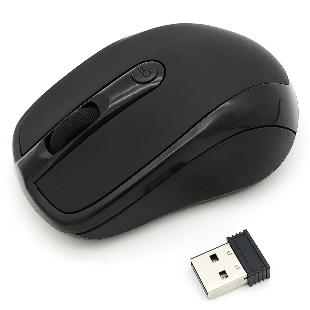 Ergonomic Mice For Laptop, Adjustable Receiver Optical Computer Mouse, PC Mouse gray