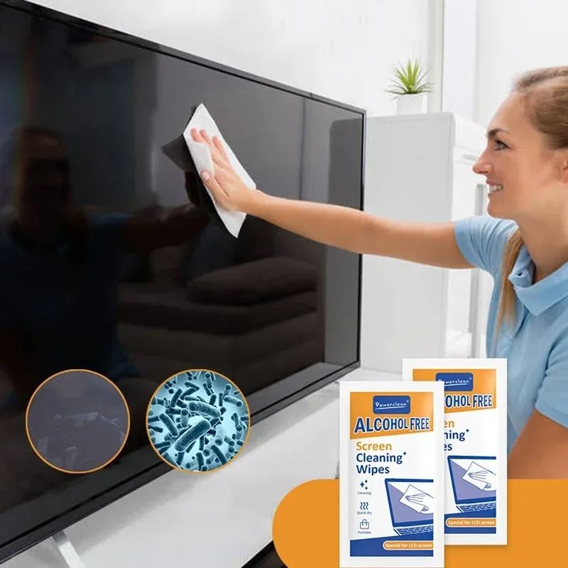 Screen Cleaning Wipes For Phones Laptops Tablets TVs And Monitors 40 Pack Screen Cleaning Wipes For Phones Laptops Tablets TVs And Monitors 40 Pack