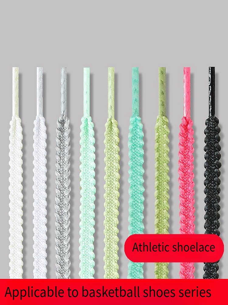 Fashion Rope Shoelace For Shoes, Flat Shoelaces For Sneakers, New Casual Tennis Shoe Laces Accessories black 140cm