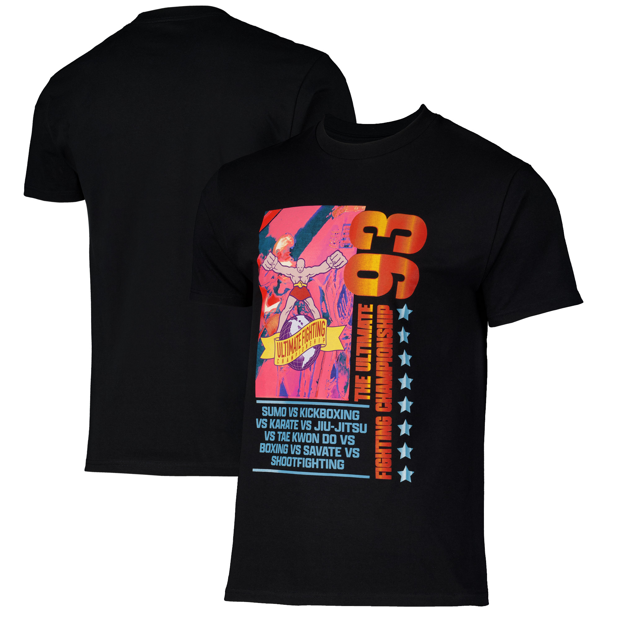 UFC Herren T-Shirt in Schwarz, UFC 93 Styles Image