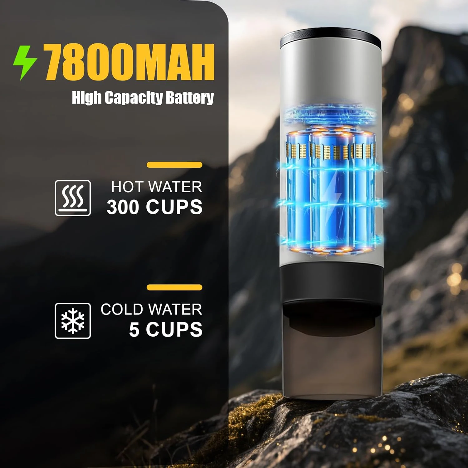 Nouveau Portable expresso Capsule cafetière expresso Pot sans fil pompe chauffante presse cafetière voyage et voiture 3 en 1 café