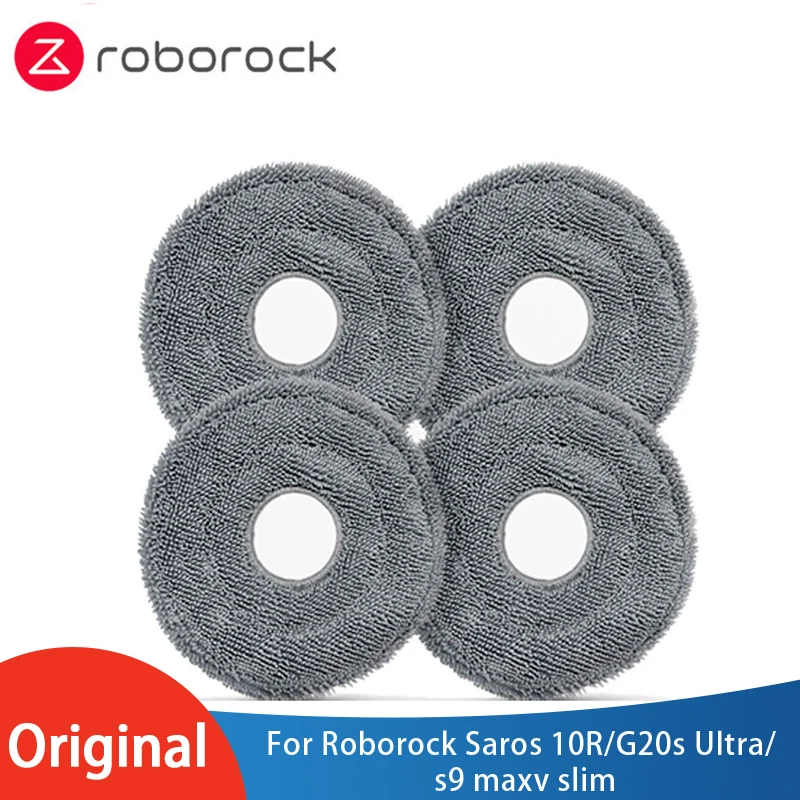 Original Roborock Saros 10R Rotierende Mopp Tuch Teile Für G20s Ultra/s9 maxv schlank Echte Antibakterielle Rotary Mops zubehör Image