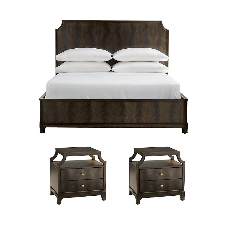 Langston Bedroom Set in Dark Truffle - Queen - Frontgate
