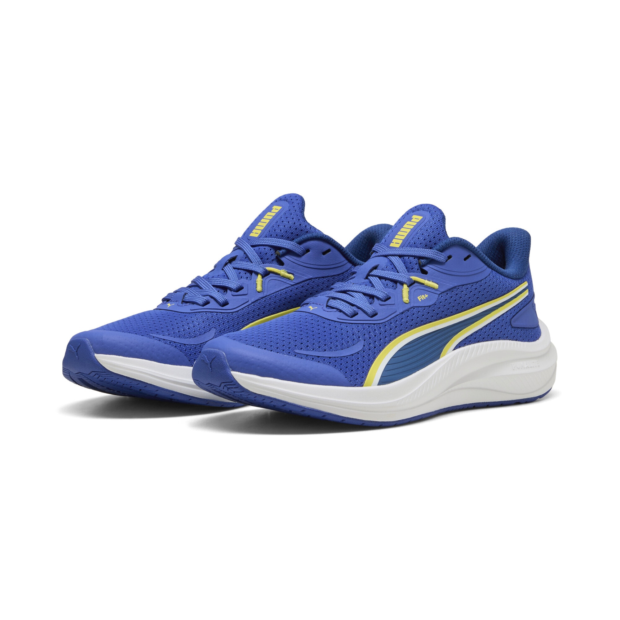 Sneaker PUMA "Skyrocket Lite 2 Schuhe Jugendliche", Damen, Gr. 38,5, royal sapphire weiß blau, Obermaterial: Synthetik, Textil; Futter: Textil; Innensohle: Textil; Laufsohle: Gummi, Synthetik, Schuhe Sneaker