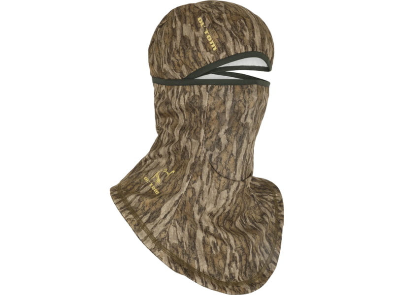DRAKE Ol' Tom Early Bird VPT Facemask - Men's Mossy Oak Bottomlands Camo One Size OT0016-006