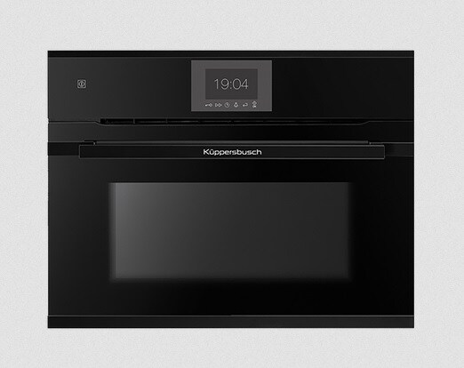 Küppersbusch Kompakt Mikrowellen-Backofen mit ökotherm®, TFT Display, Black Velvet, CBM6550.0S DK5 Image