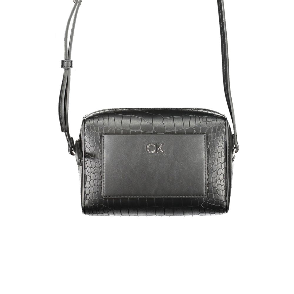 Calvin Klein Schwarze Polyester-Handtasche Image