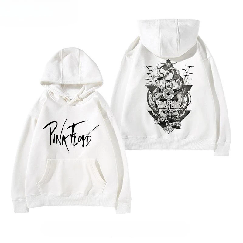 Pink Floyd Band Hoodie Herren- und Damen-Sweatshirts Vintage Hip Hop Y2k Pullover Oversize Tops Marken-Hoodies Herbst Streetwear