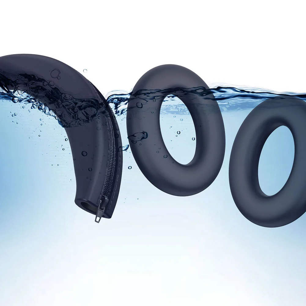 Silikon-Ohrpolster, Kissenbezug, weiche Ohrpolster, Kopfbalkenhülle, Kopfhörerhülle für Sony ULT WEAR WH-ULT900N/WH-1000XM3/XM4 Image