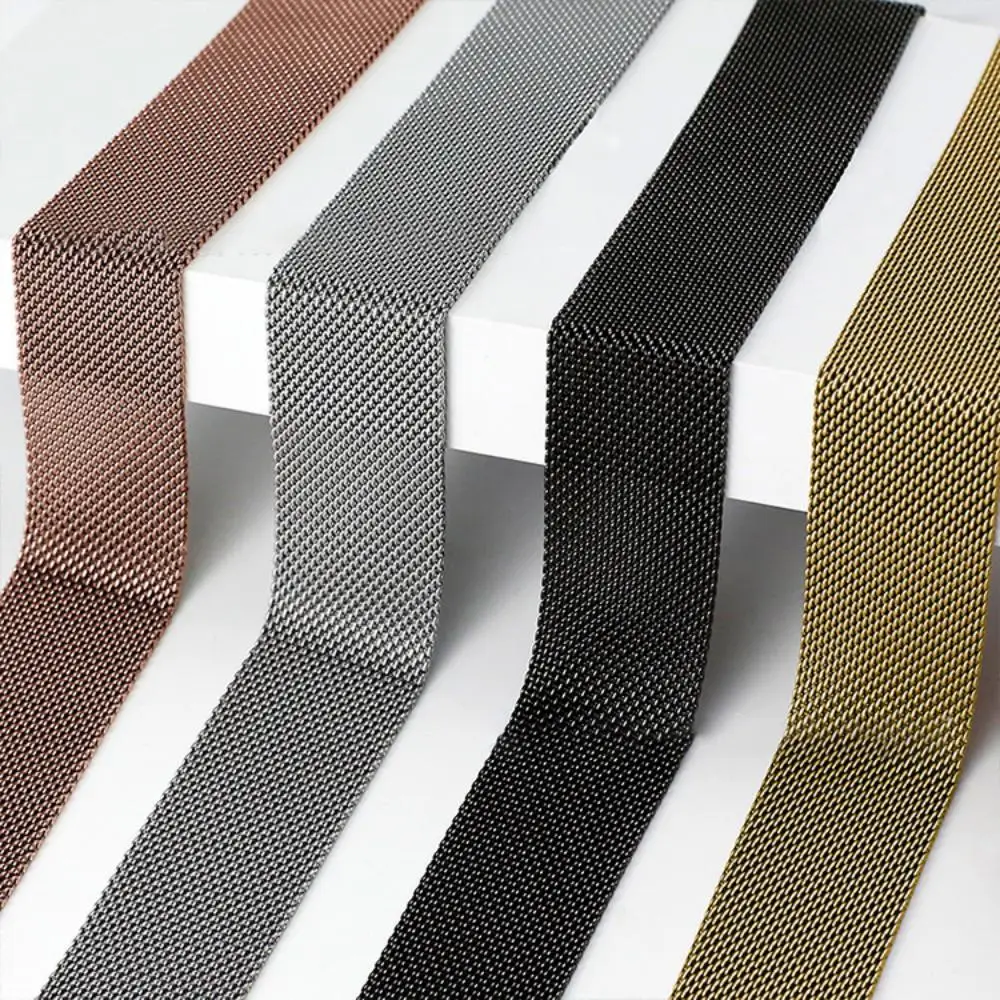 Milanese Loop Band für Apple Watch Armband Ultra2 49 46 45 44 38 40 42 mm Metallarmband Armband iWatch Serie 10 9 8 7 6 5 4 3 SE Image