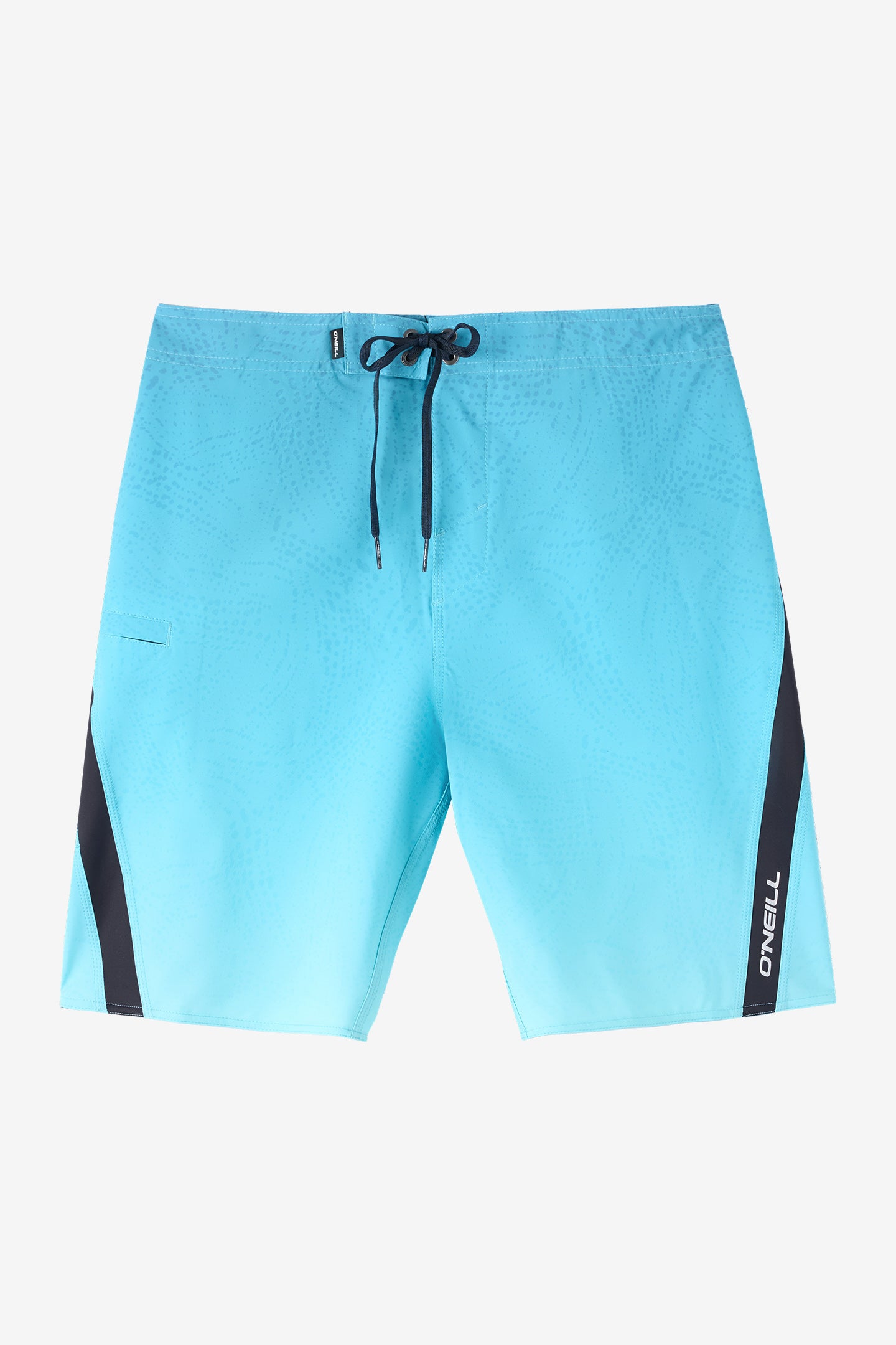 O'Neill Men's Superfreak 20"" Board Shorts in Canal Blue, Size 34, Elastane/Polyester