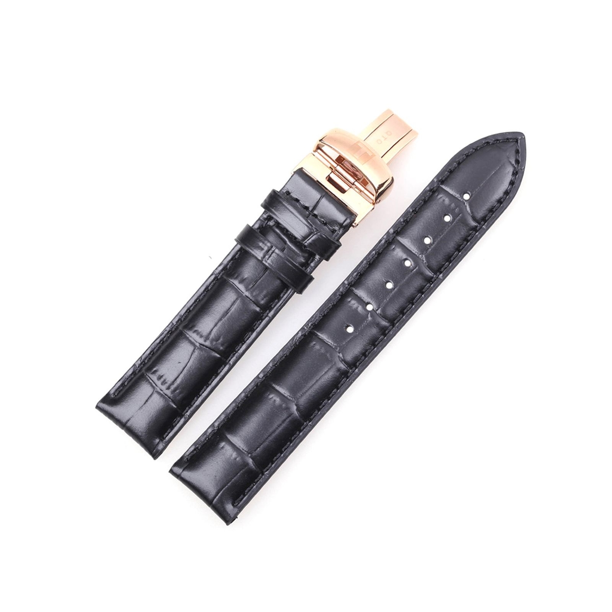 Lobwerk Lederarmband für Tissot Bandstoss 20 mm Uhren Armband Schnellwechselarmband Image