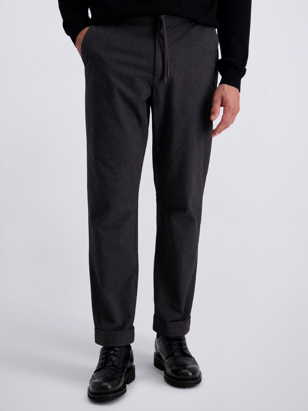 Pierre Cardin Chino-Hose Herren anthrazit, 33-34 Image