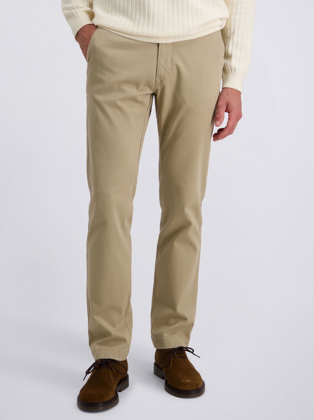 Pierre Cardin Chinohose Castres Herren sand, 35-32 Image