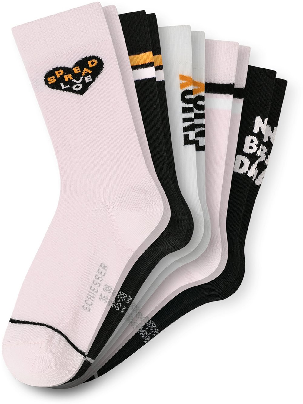 Schiesser Freizeitsocken Mädchen mehrfarbig, 31-34 Image