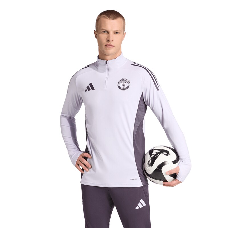 Manchester United adidas Trainingsshirt – Lila Image