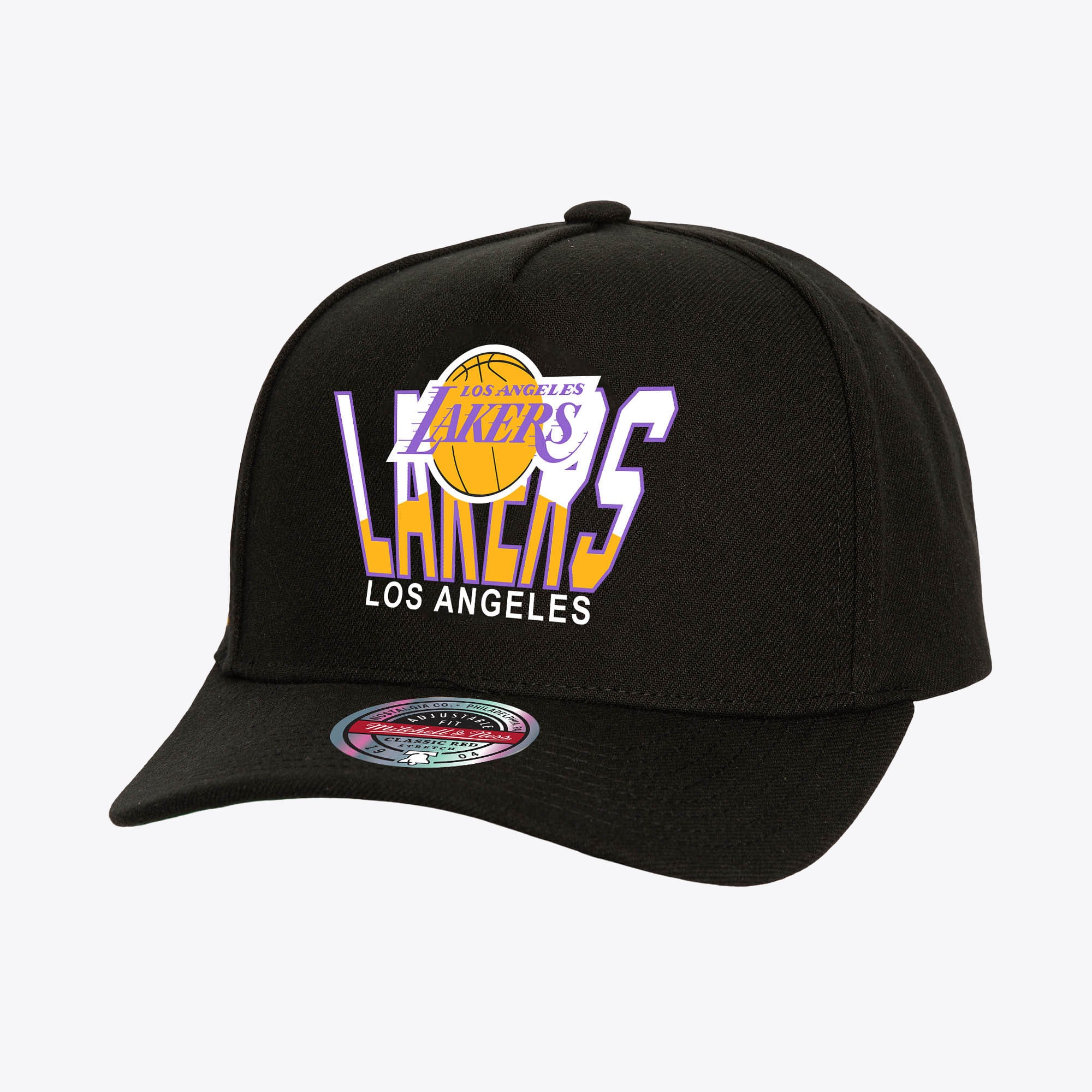 Los Angeles Lakers Mitchell & Ness Retro Dome Classic Snapback Cap