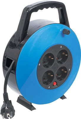 Bgs Do It Yourself Kabelbox, 10 m, 3 x 1,5 mm², 4 Steckdosen, IP 20, 3000 W [Hersteller-Nr. 3363]