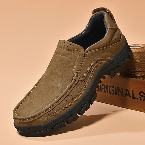 Lässige Herren-Slipper – weiches Wildleder, bequem und strapazierfähig, perfekt für den Alltag Image