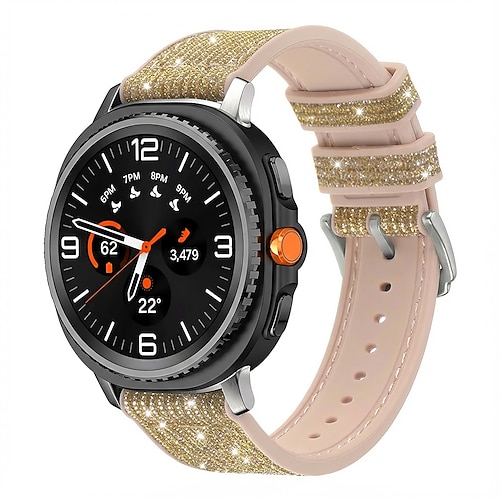 Uhrenarmband für Samsung Galaxy Uhr 8 40/44mm Watch 8 Classic 46 mm Silikon Ersatz Gurt Verstellbar Moderne Schnalle Armband Image